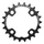 CHAINRING FOR MTB - 22T. Ø64 2X10 "INNER" BLACK STRONGLIGHT -4 ARMS- 10 Speed SHIMANO XT M785 (FOR OUTER 36T. ) NON THREADED - Thickness 3,5mm
