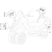 Relais - Batterie - Avertisseur sonore