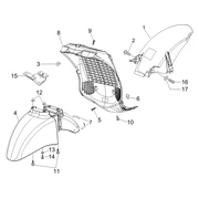 Logement roue - Garde boue