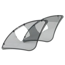 SKIRT GUARD ROTO TRANSLUCENT 28''/26" WITH CLIPS (PAIR)