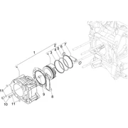 Groupe cylindre-piston-axe