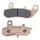 PLAQUETTE DE FREIN CL BRAKES POUR SUZUKI 600 DR 1989>, 650 DR 1991>1995, 750 DR 1989>1990, DR 800 SL 1990> RG 125 GAMMA 1992>1996  AR (1 JEU DE 2 PLAQUETTES) (2388 RX3 TOURING METAL FRITTE)
