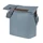SACOCHE ARRIERE VELO LATERALE SAC BANDOULIERE BASIL CITY SHOPPER VEGAN BLEU IMITATION CUIR DROIT/GAUCHE 14-16L FIXATION HOOK-ON PORTE BAGAGE FERMETURE PLIANT ANTI-PLUIE AVEC REFLECHISSANT