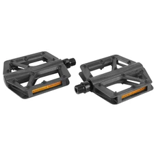 PEDALE VTT NEWTON CARBONE INJECTE NOIR 9/16" ROULEMENT DU DOUBLE REFLECTEUR (PAIRE) 100x98.8x21.2 mm