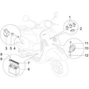Relais - Batterie - Avertisseur sonore
