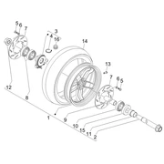 Roue avant 