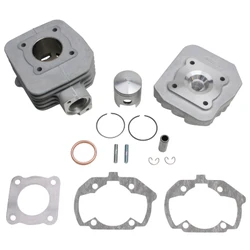 HAUT MOTEUR SCOOT ADAPTABLE PEUGEOT 50 LUDIX ONE-TREND-SNAKE-CLASSIC, VIVACITY 2T 2008>, KISBEE 2T 2013>  -ALU NIKASIL AIRSAL T6-