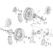 Roues avant et arrière