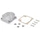 CUVE DE CARBURATEUR TYPE PHBG ALU (INCLUS JOINT ET VIS) -P2R