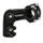 STEM FOR MTB/URBAN/TREKKING- ERGOTEC -ADJUSTABLE- OCTOPUS HIGH RISE -ALUMINIUM- BLACK Ø31,8 L 110mm (APPROVED LEVEL 4) For fork 1"1/8