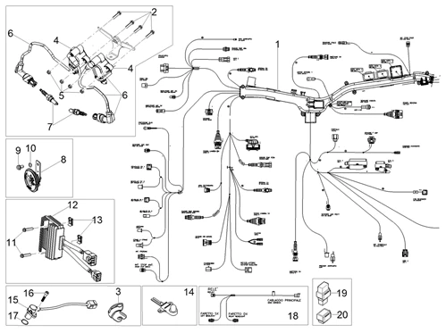 Circuit electrique AV
