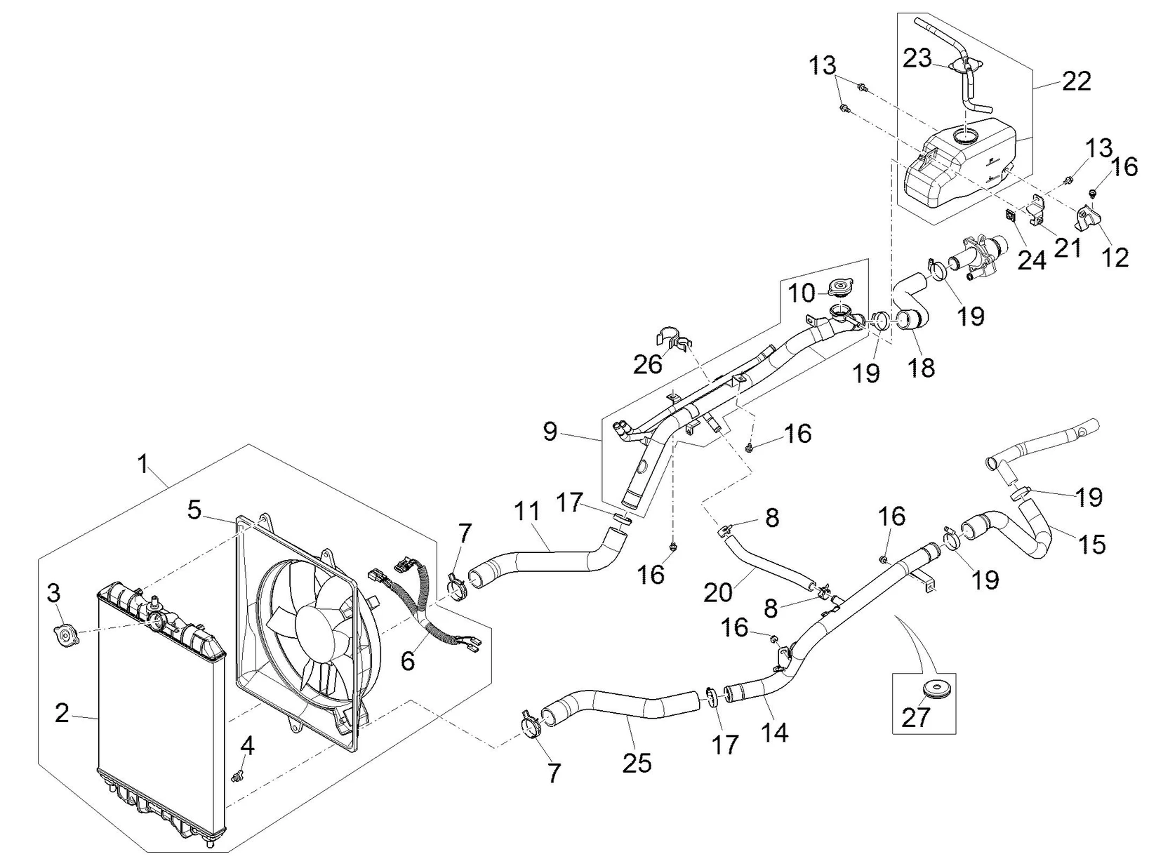 Instalation de refoidissement 