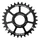CHAINRING FOR MTB- "DIRECT MOUNT" 30 teeth TA ONE SH52 MATT BLACK ALUMINIUM- SHIMANO XTR M9100 / XT M8100 / SLX M7100/M900 - 10/11/12 Speed