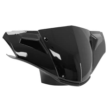 CARENAGE/COUVRE GUIDON AV SCOOT ADAPTABLE PEUGEOT 50 KISBEE 2T ET 4T TOUS MODELES (NOUVEAU 2018> + ANCIEN MODELE 2010>2017) NOIR BRILLANT -P2R