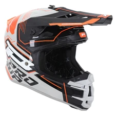 CASQUE CROSS ADULTE PROGRIP 3080 ADVENTURE GRIS/NOIR/ORANGE   S (ECE 22.06)