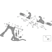 Repose-pieds bequille
