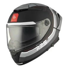 CASQUE INTEGRAL MT THUNDER 4 SV R25 B2 NOIR/GRIS MAT XS (DOUBLE ECRANS / PINLOCK READY / FOGOFF READY) (ECE 22.06)