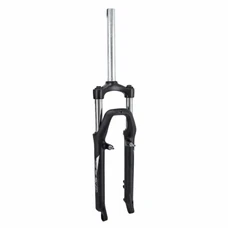 FOURCHE VTT 26 " ZOOM 565MLO A RESSORT NOIR MAT REGLABLE DEB. 80MM PIVOT LISSE 240mm 1''1/8-28,6 EXTERIEUR COMPATIBLE V-BRAKE/DISQUE