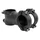 POTENCE ROUTE/VTT ALU 6061 NOIR 31,8 L 60mm POUR PIVOT FOURCHE 1"1/8 (28,6 mm) ANGLE +/- 7