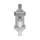 FILTRE A ESSENCE REPLAY CYLINDRIQUE ALU DIAM 6mm TRANSPARENT/ARGENT (VENDU A L'UNITE)