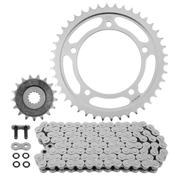 KIT CHAINE ADAPTABLE SUZUKI 750 GSR 2011>2017 525 17x42 (DIAM COURONNE 120/140/10.5) (DEMULTIPLICATION ORIGINE) -JT SPROCKETS/DID
