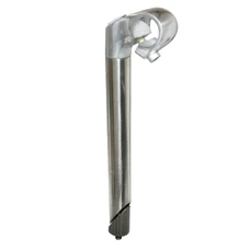 QUILL STEM FOR ROAD BIKE/MTB- QUILL STEM- Ø22,2 BLACK L40mm FOR BAR Ø25,4mm (stem tube L 300mm)