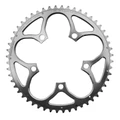 CHANRING FOR ROAD BIKE-5 arms- 52T. Ø110 -OUTER- SILVER -ALUMINIUM- STRONGLIGHT 9/10 Speed (SHIMANO TYPE)