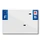 BANDE PLAQUE MOTO 210x145 POUR PVC AVEC RAISON SOCIALE DEP. 95/EURO (VENDU A L'UNITE)