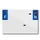 BANDE PLAQUE MOTO 210x145 POUR PVC AVEC RAISON SOCIALE DEP. 74/EURO (VENDU A L'UNITE)