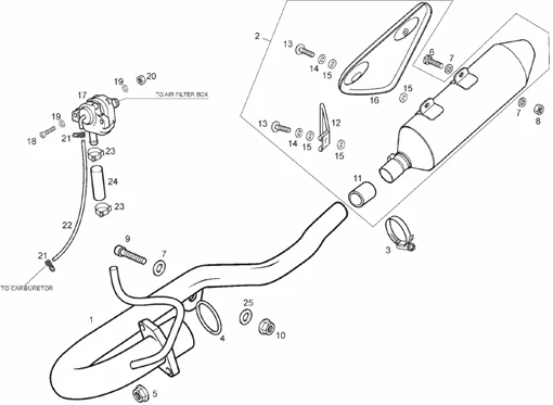 Tuyau d’échappement