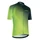 MAILLOT GIST HOMME FLOW MANCHES COURTES ZIP TOTAL JAUNE FLUO S -5349