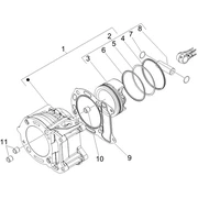 Groupe cylindre-piston-axe