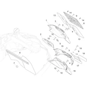 Couvercle arrière - Pare-boue