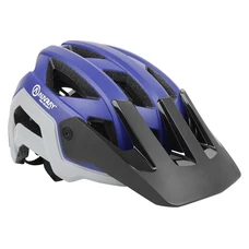 CASQUE VELO ADULTE AUVRAY VTT STRONGER BLEU/GRIS TAILLE M (56-59cm) REGLAGE MOLETTE