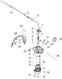 Composants de carburateur