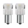 AMPOULE/LAMPE A LED 12V 1,9W CULOT BA15s 6000K ECLAIRAGE BLANC FROID NORME P21W LEDRIVING (CLIGNOTANT OU STOP) (BLISTER DE 2)  -OSRAM-
