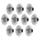 CASSETTE 8V. SUNRACE M66 11-32 VTT POUR SHIMANO/SRAM NICKEL (11-13-15-18-21-24-28-32) (VENDU AU CARTON 10)