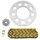 KIT CHAINE ADAPTABLE GILERA 50 SMT 2003>2004, SMT SM 2003>2005 420 14x53 (DIAM COURONNE 105/125/8.5) (DEMULTIPLICATION ORIGINE) -AFAM