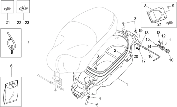 Compart.p-casque