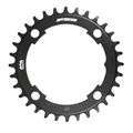 CHAINRING FOR MTB- 4ARMS FOR SINGLE 32T. Ø104 11Speed. ALUMINIUM BLACK MEGATOOTH FSA