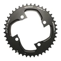 CHAINRING FOR MTB- Ø104 - 4arms-FOR DOUBLE- 42T. Ø104 2X10 OUTER BLACK STRONGLIGHT . 10 Speed SHIMANO XT M785 (FOR "INNER" 30T. ) NON THREADED
