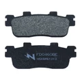 BRAKE PADS NEWFREN FOR KAWASAKI 125 J 2016> Rear 300 J 2014>2018 Rear KYMCO 125 DOWNTOWN 2009>2015 Rear 300 PEOPLE S 2020>AR, 125 X-TOWN 2020> Rear  (FD0460BE)  (SCOOTER ELITE ORGANIC)