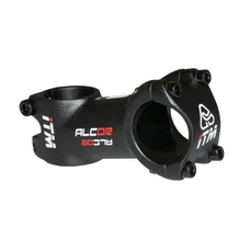 STEM FOR ROAD BIKE/MTB- ITM ALCOR BLACK "FLIP-FLOP" Ø31,8 L 70mm 164g- Angled 10°.