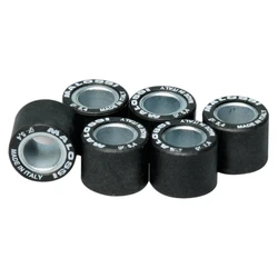 GALET/ROULEAU SCOOT MALOSSI 15x12 6,0g (x6) POUR MBK 50 BOOSTER, NITRO, OVETTO, STUNT/YAMAHA 50 BWS, AEROX, NEOS (669417SG)