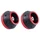 ECROU PROTECTION ANTICHUTE FIXATION MOYEU POUR TROTTINETTE METAL ROUGE -SELECTION P2R