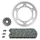 KIT CHAINE ADAPTABLE YAMAHA 600 XJ6 N DIVERSION 2009>2016 520 16x46 (DIAM COURONNE 130/150/10.5) (DEMULTIPLICATION ORIGINE) -AFAM