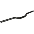 HANDLEBAR- FOR MTB- SEMI RISER- ERGOTEC  M -ALUMINIUM BLACK Ø  Ø25,4mm W 590mm (APPROVED LEVEL 5)