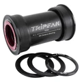 CUVETTE INTEGRE BOITIER VTT/ROUTE A EMBOITER/PRESSFIT TRIPEAK ROULEMENT G5 CERAMIQUE ANTI-POUSSIERE BOITE 86-92 DIAM 41 POUR AXE 24mm, 28.99mm, 30mm (COMPATIBLE SHIMANO HOLLOWTECH II, SRAM DUB, ROTOR)