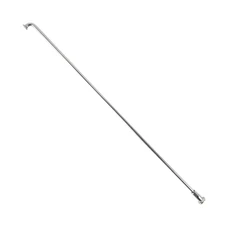 RAYON INOX ARGENT 2,6mm L280mm TETE COUDEE SAPIM AVEC ECROUS (VENDU A L'UNITE)