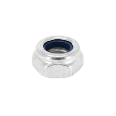 ECROU 6 PANS NYLSTOP/FREIN M8 ACIER ZINGUE (VENDU PAR 10) -SELECTION P2R